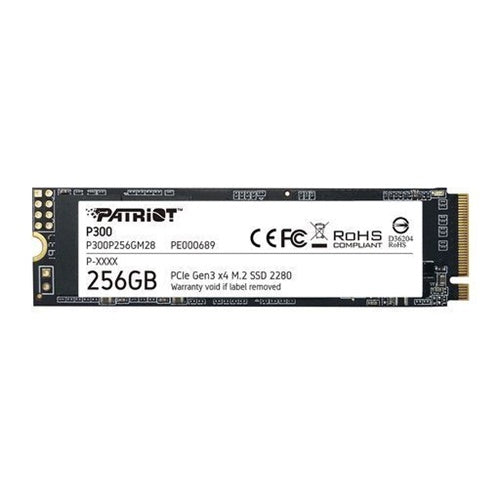 SSD Patriot P300 256 GB PCIe 3.0 x4, NVMe 1.3, M.2 2280