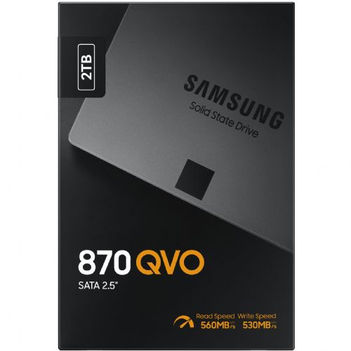 SSD disk Samsung 870 QVO retail, 2,5", 2 TB