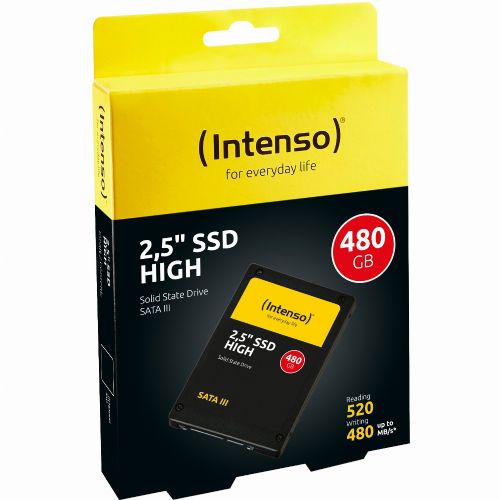 Vgradni SSD disk Intenso High Performance, 2,5", 480 GB