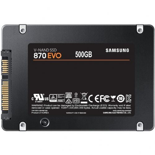 SSD disk Samsung 870 EVO retail, 2,5", 500 GB
