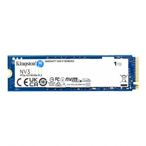Vgradni SSD disk Kingston M.2 PCIe NVMe 1TB NV3, 6000/4000MB/s, 4.0 x4 SNV3S/1000G