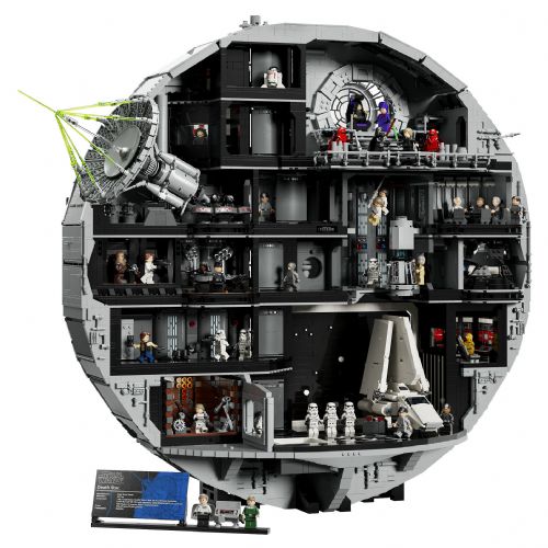 LEGO kocke LEGO Star Wars 75419 Zvezda smrti, 9023 kosov, 38 figur, zbirateljski model
