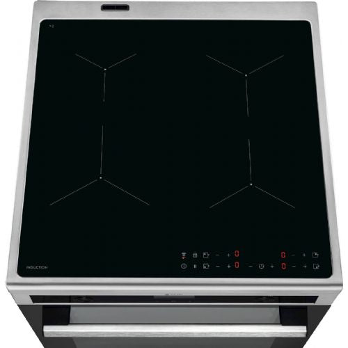 Štedilnik z indukcijsko ploščo Electrolux LKI64023AX, 60 cm, AirFry, večnivojsko pečenje, hitro segrevanje