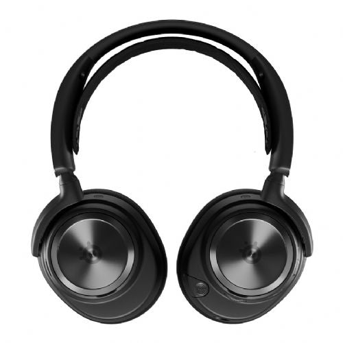 Slušalke Steelseries Arctis Nova Pro X brezžične, aktivno odpravljanje šuma, izmenljive baterije, 44 h avtonomije, črne