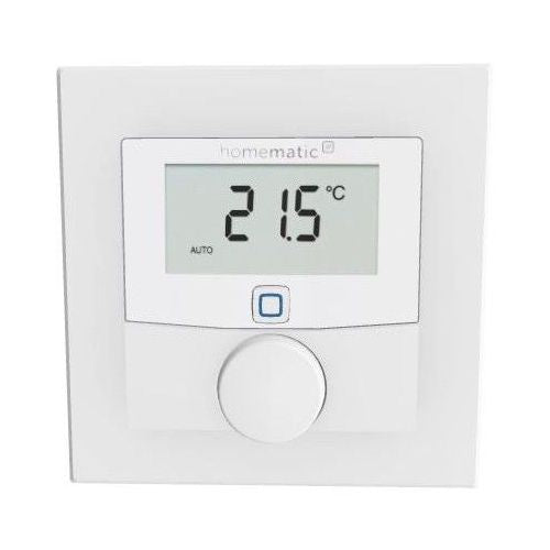 Stenski termostat Homematic IP s senzorjem vlažnosti (HMIP-WTH-1) (bel)