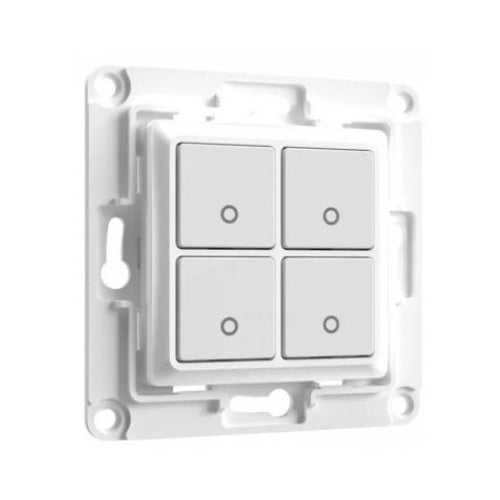 Stensko stikalo Shelly Wall Switch 4, bela