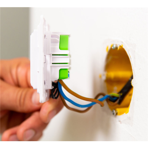 Stensko stikalo Shelly Wall Switch 4, bela