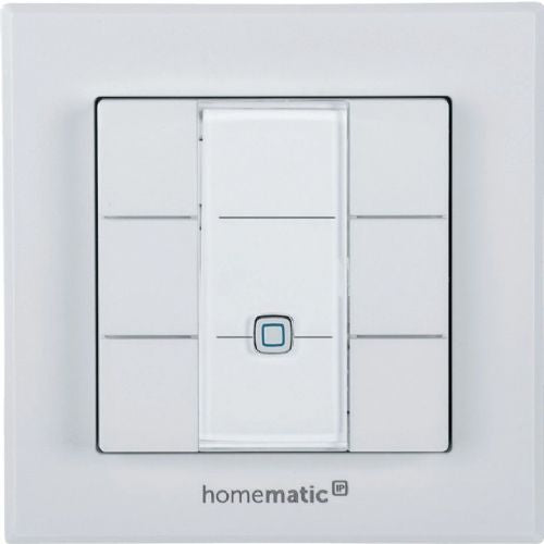 Stensko stikalo Homematic IP Smart Home, 6-delno (HMIP-WRC6) (6 gumbov)