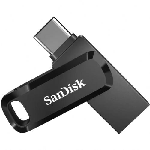 USB flash pogon 1TB USB 3.1 SanDisk Ultra Dual Drive Go Type-C crni
