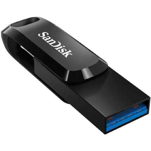 USB flash pogon 1TB USB 3.1 SanDisk Ultra Dual Drive Go Type-C crni