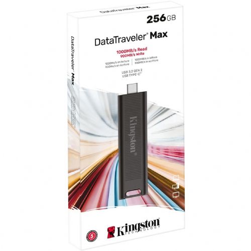 USB ključ 256GB USB-C 3.2 Kingston DataTraveler Max Black