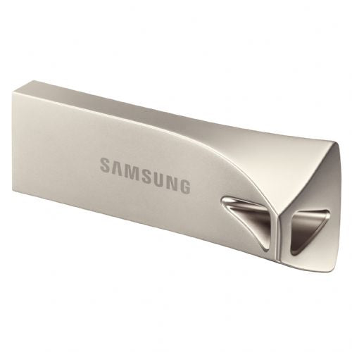 USB 512GB Samsung BAR Plus srebrn, USB 3.1, 400 MB/s, kovinsko ohišje, vodoodporen