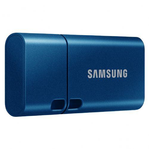 USB 512GB Samsung Type-C 3.2 Gen 1, modra, hitrost branja 400 MB/s, vodoodporen