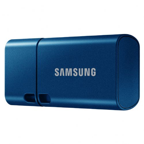 USB 512GB Samsung Type-C 3.2 Gen 1, modra, hitrost branja 400 MB/s, vodoodporen