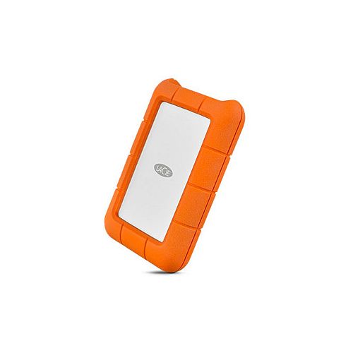 USB-ključek LACIE RUGGED 1TB USB-C USB 3.0 - odporen na padce in dež za uporabo na vseh terenih, oranžen