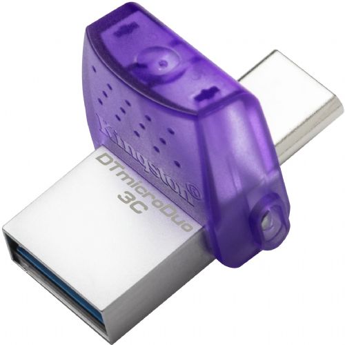 USB ključek 256 GB Kingston DataTraveler microDuo 3C v maloprodaji