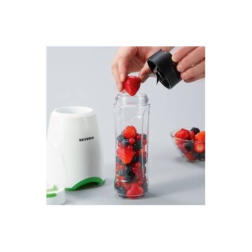 Stoječi mešalnik Severin Smoothie Mix & Go (bel/zelen)