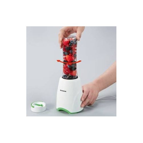 Stoječi mešalnik Severin Smoothie Mix & Go (bel/zelen)
