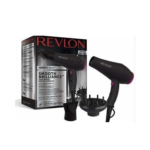 Revlon Smooth Brilliance RVDR5251 sušilo za kosu, crno