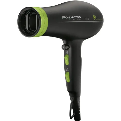 Sušilec za lase Rowenta Eco Intelligence CV 6030, črna/zelena