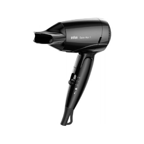 Braun Satin Hair 1 Style&Go HD130 sušilo za kosu, crno