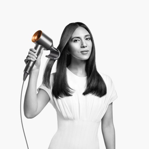 Sušilnik za lase Dyson Supersonic HD07, nikelj/baker