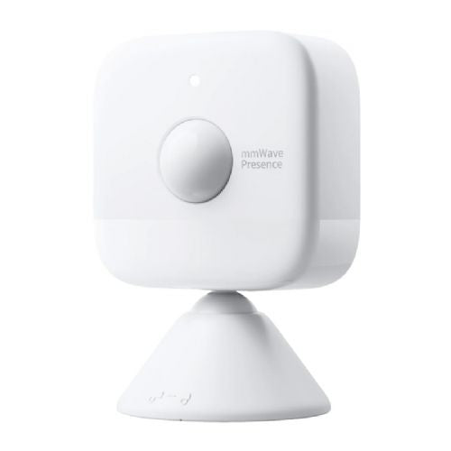 Senzor gibanja SwitchBot W820000, mmWave + PIR, 120°, do 8 m, baterija AAA, bele barve