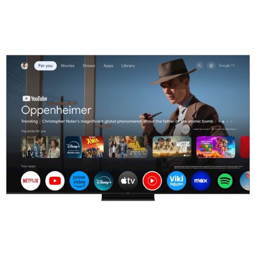 Televizor TCL 85C71K 215 cm (85''), 3840x2160 (4K UHD), Mini LED QLED, Google TV, 144Hz, Ozvočeno z Bang & Olufsen