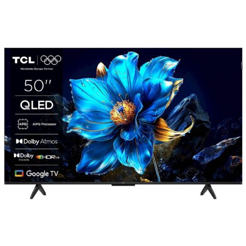 TV TCL 50P71K 126 cm (50"), 3840 x 2160 (4K UHD), QLED TV, Google TV, Dolby Vision i Atmos 50P71K