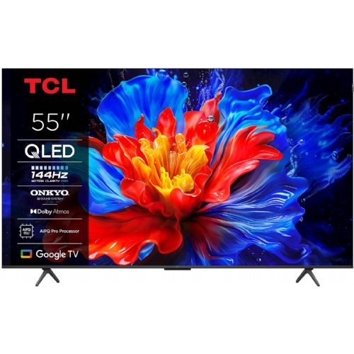 Televizor TCL 55P81K, 139 cm (55"), 4K QLED, Dolby Vision, Dolby Atmos, Google TV