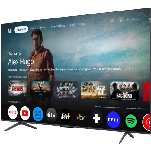 Televizor TCL 55P81K, 139 cm (55"), 4K QLED, Dolby Vision, Dolby Atmos, Google TV