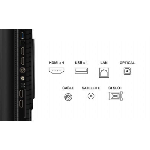 Televizor TCL 55P81K, 139 cm (55"), 4K QLED, Dolby Vision, Dolby Atmos, Google TV