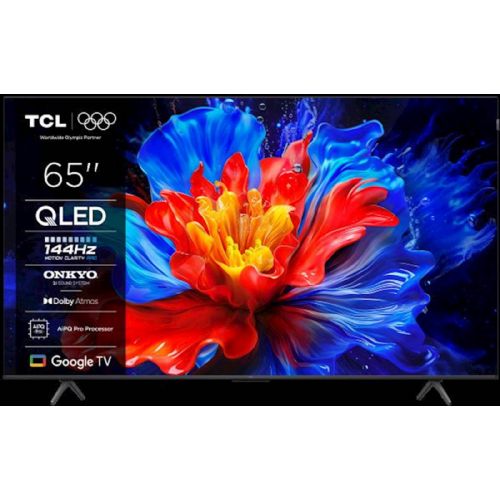 Televizor TCL 65P81K 4K QLED, Dolby Vision, Dolby Atmos, Google TV, Game Mode