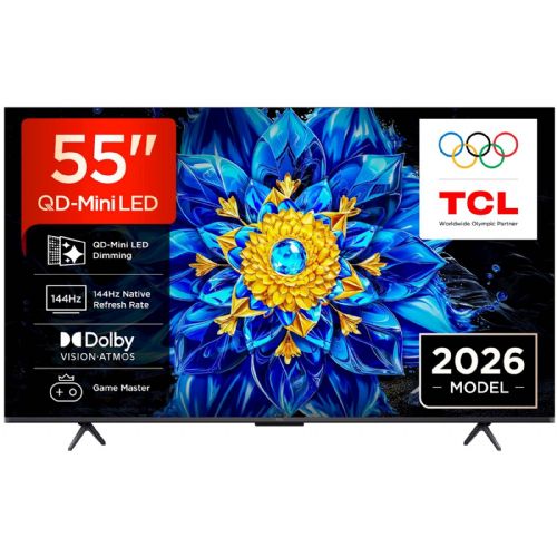 Televizor TCL 55P8L QD-Mini LED, 4K, 144 Hz, Dolby Vision, Google TV