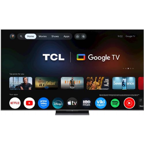 Televizor TCL 65C8L Mini LED, 4K, 144 Hz, Bang & Olufsen zvok, Google TV