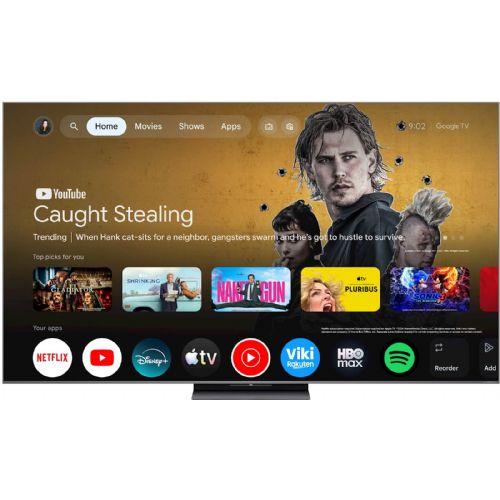 Televizor TCL 65C8L Mini LED, 4K, 144 Hz, Bang & Olufsen zvok, Google TV