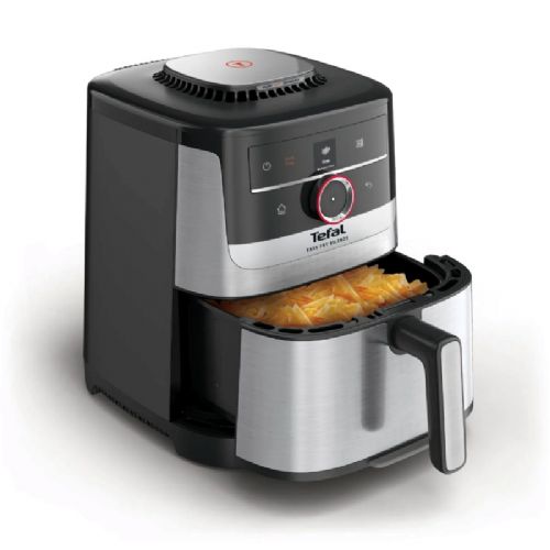 Cvrtnik na vroč zrak Tefal EasyFry Silence EY572DE1, 5 l, 1500 W, 40–220 °C, zaslon na dotik