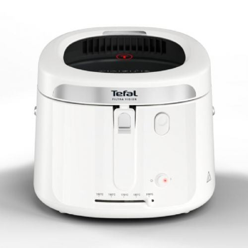 Cvrtnik Tefal Filtra Vision FF2541E0, 1900 W, 2,1 l olja, 1,2 kg hrane, veliko okno