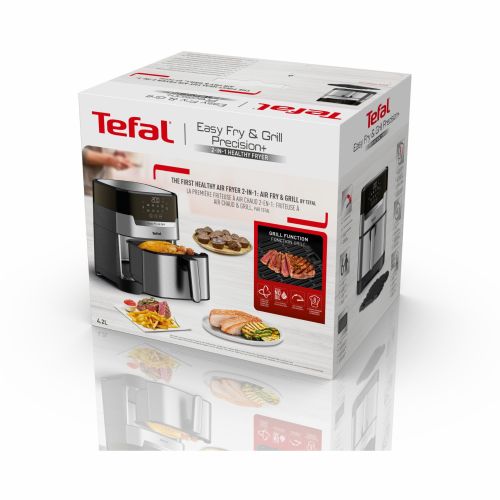 Cvrtnik na vroč zrak Tefal Easy Fry & Grill XL Deluxe, 4,2 l, zaslon