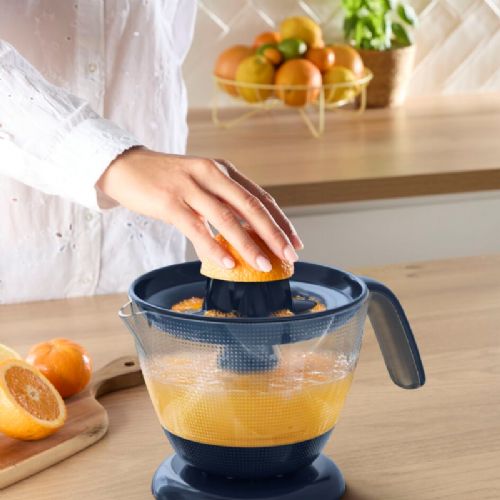 Električni ožemalnik citrusov Tefal Morning Citrus Press ZP2M04E0, 800 ml, 25 W, modre barve
