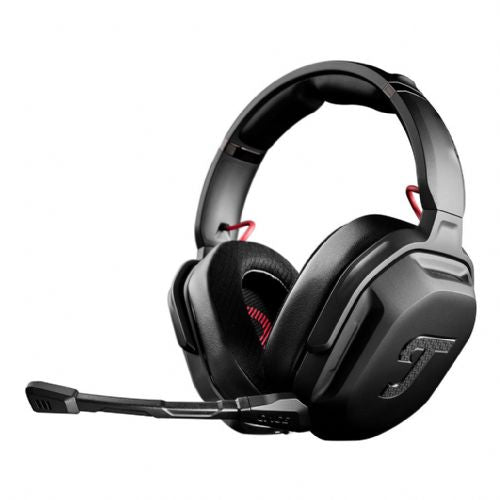 Slušalke Teufel CAGE PRO brezžične Bluetooth igralne z naglavnim ovratnikom, nočno črne barve