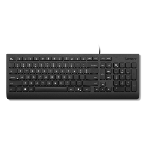 Tipkovnica Lenovo Essential žična USB QWERTZ slovenska 105 tipk odporna na razlitje