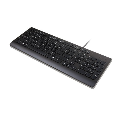 Tipkovnica Lenovo Essential žična USB QWERTZ slovenska 105 tipk odporna na razlitje