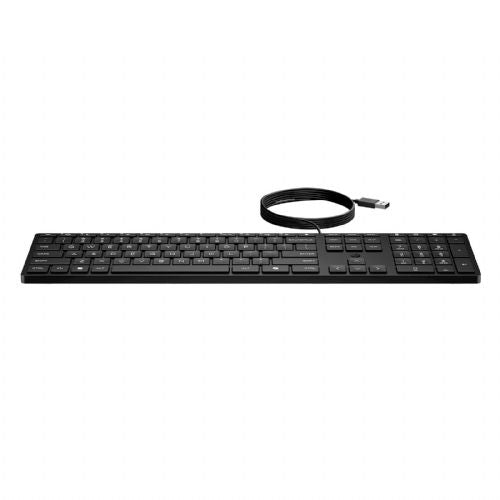 Tipkovnica HP USB 320K G2 Slim 9SR37UT#BED, žična, nizkoprofilna, slovenska postavitev