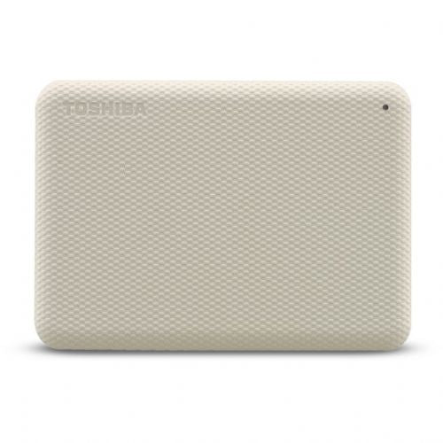 Toshiba Storage Canvio Advance 4 TB, zunanji trdi disk (bež, Micro-USB-B 3.2 Gen 1 (5 Gbit/s))