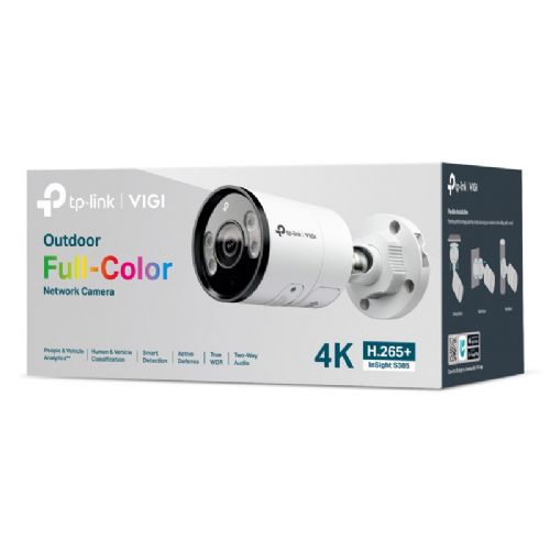 TP-LINK InSight S385 4mm Full-Color IR dnevna/nočna 8MP LAN 3840x2160 zunanja nadzorna kamera