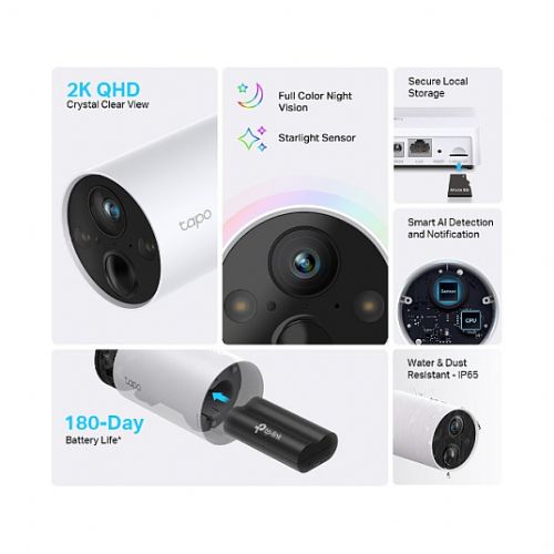 Varnostna kamera TP-Link IPCam Tapo C420S2 WIFI