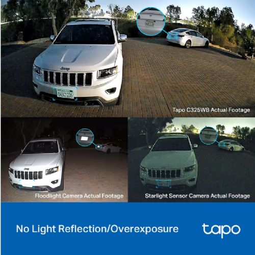 TP-LINK Tapo C325WB ColorPro dnevna/nočna 2K QHD 4MP IP66 WiFi bela zunanja nadzorna kamera