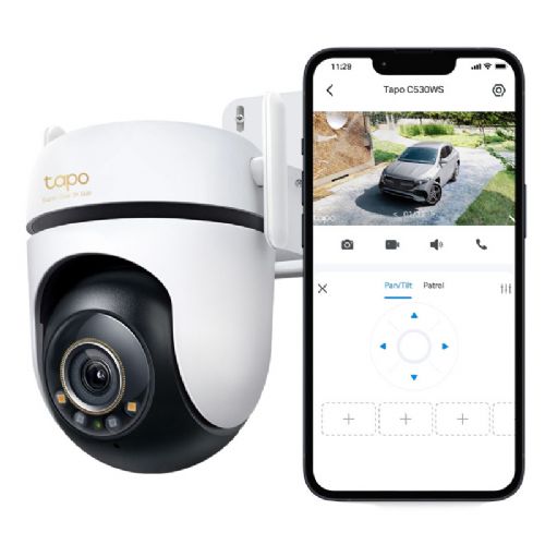 Varnostna kamera TP-LINK Tapo C530WS 5MP 3K Pan/Tilt Starlight barvna zunanja nadzorna kamera