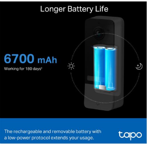 Pametni interfon TP-LINK Tapo D230S1 2K 5MP microSD interfon